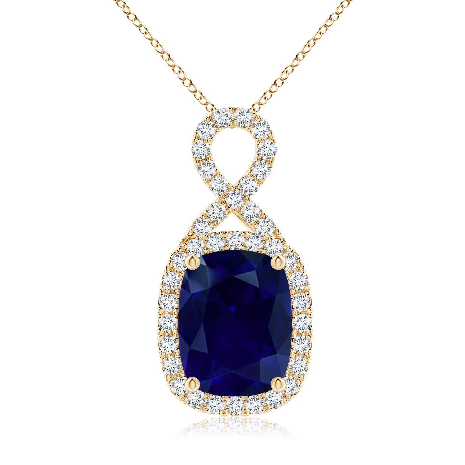 AA - Blue Sapphire / 1.73 CT / 14 KT Yellow Gold