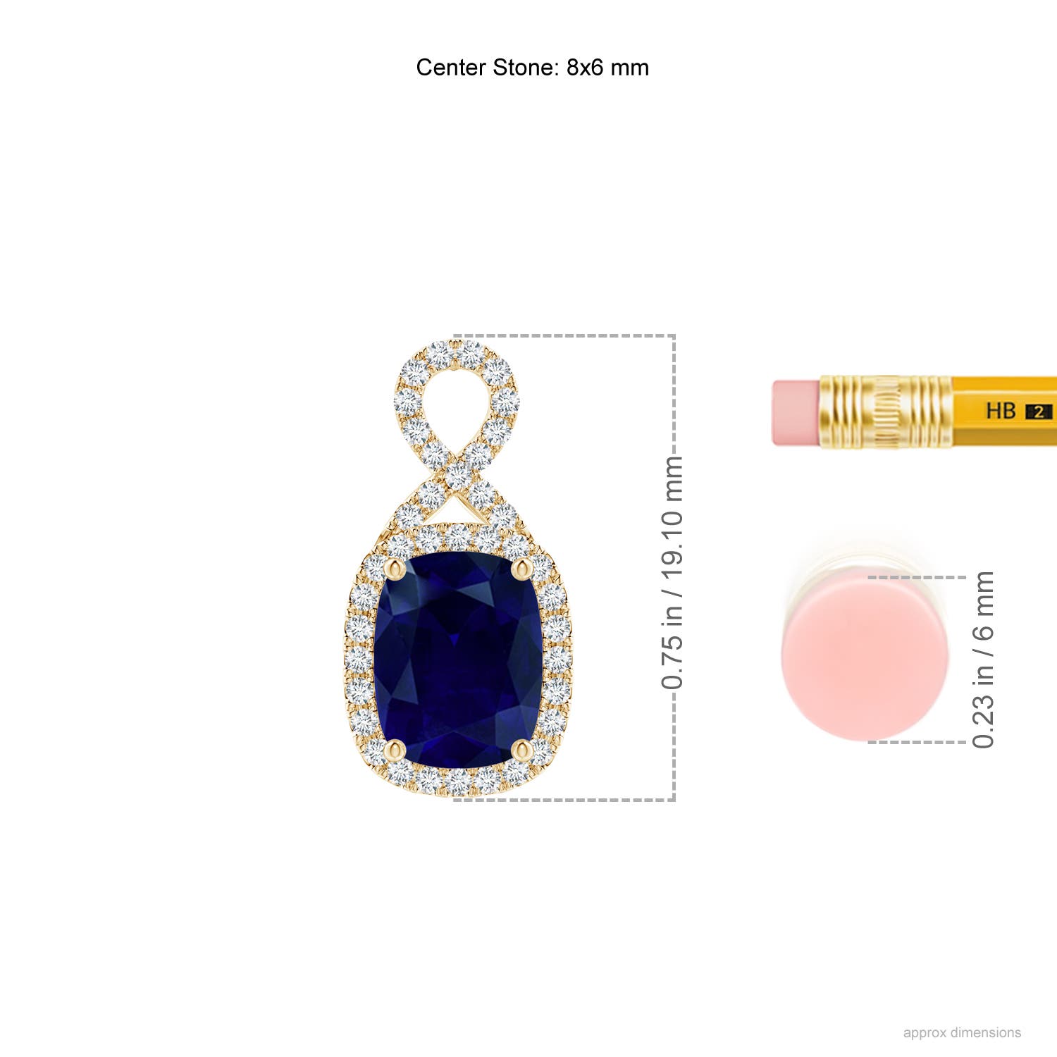 AA - Blue Sapphire / 1.73 CT / 14 KT Yellow Gold