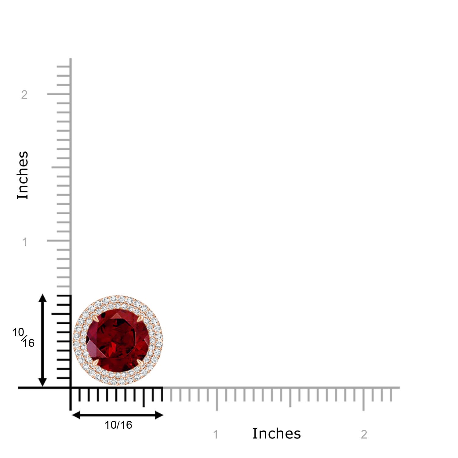 AAA - Garnet / 4.92 CT / 14 KT Rose Gold