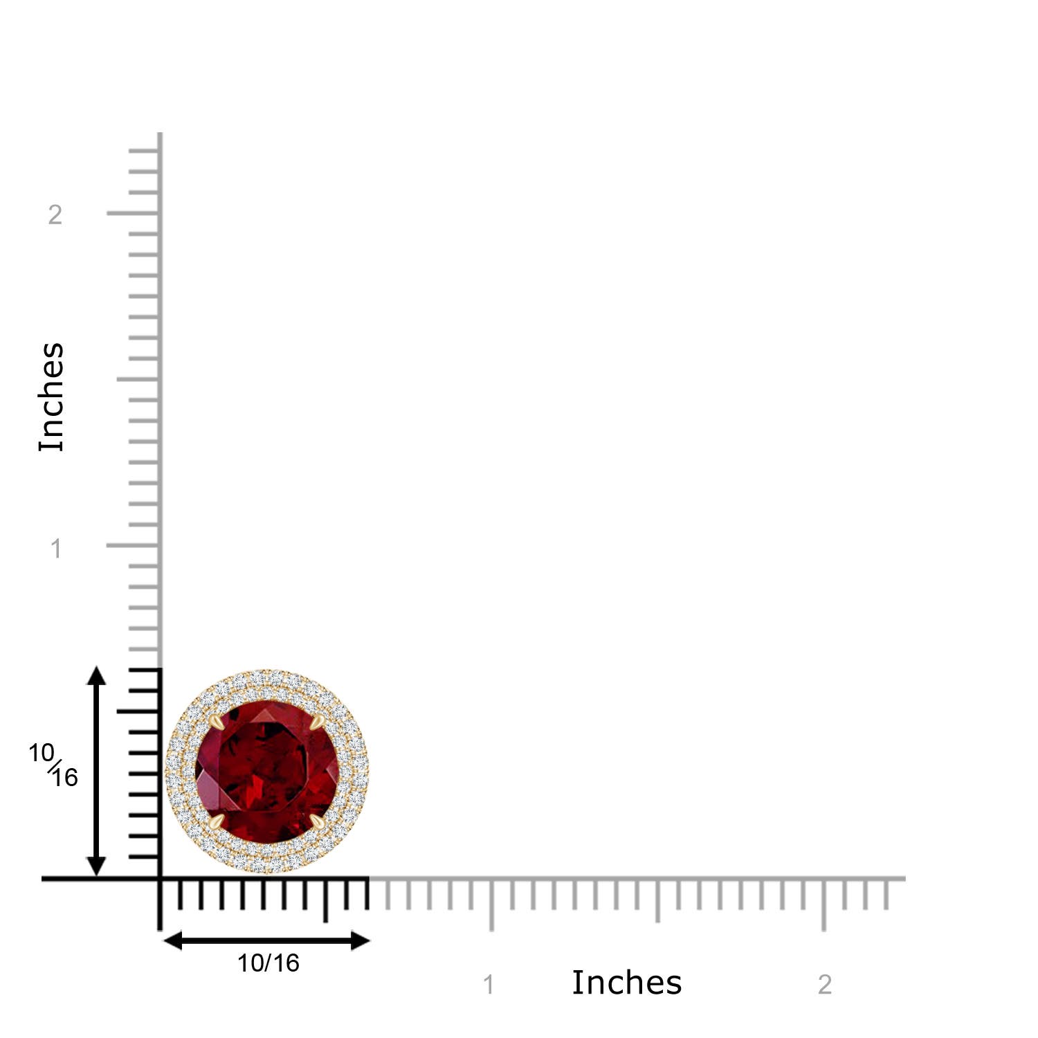 AAA - Garnet / 4.92 CT / 14 KT Yellow Gold