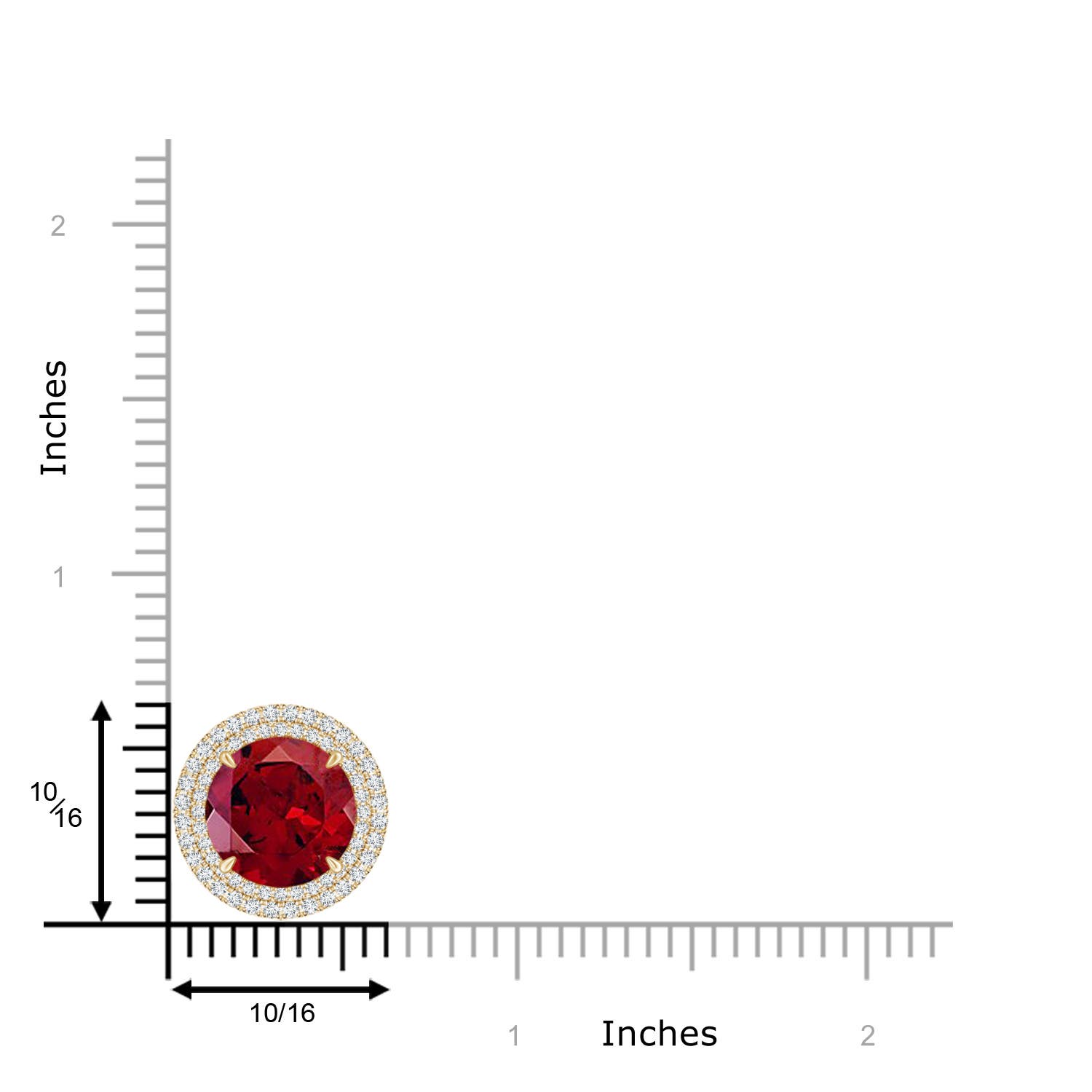 AAAA - Garnet / 4.92 CT / 14 KT Yellow Gold