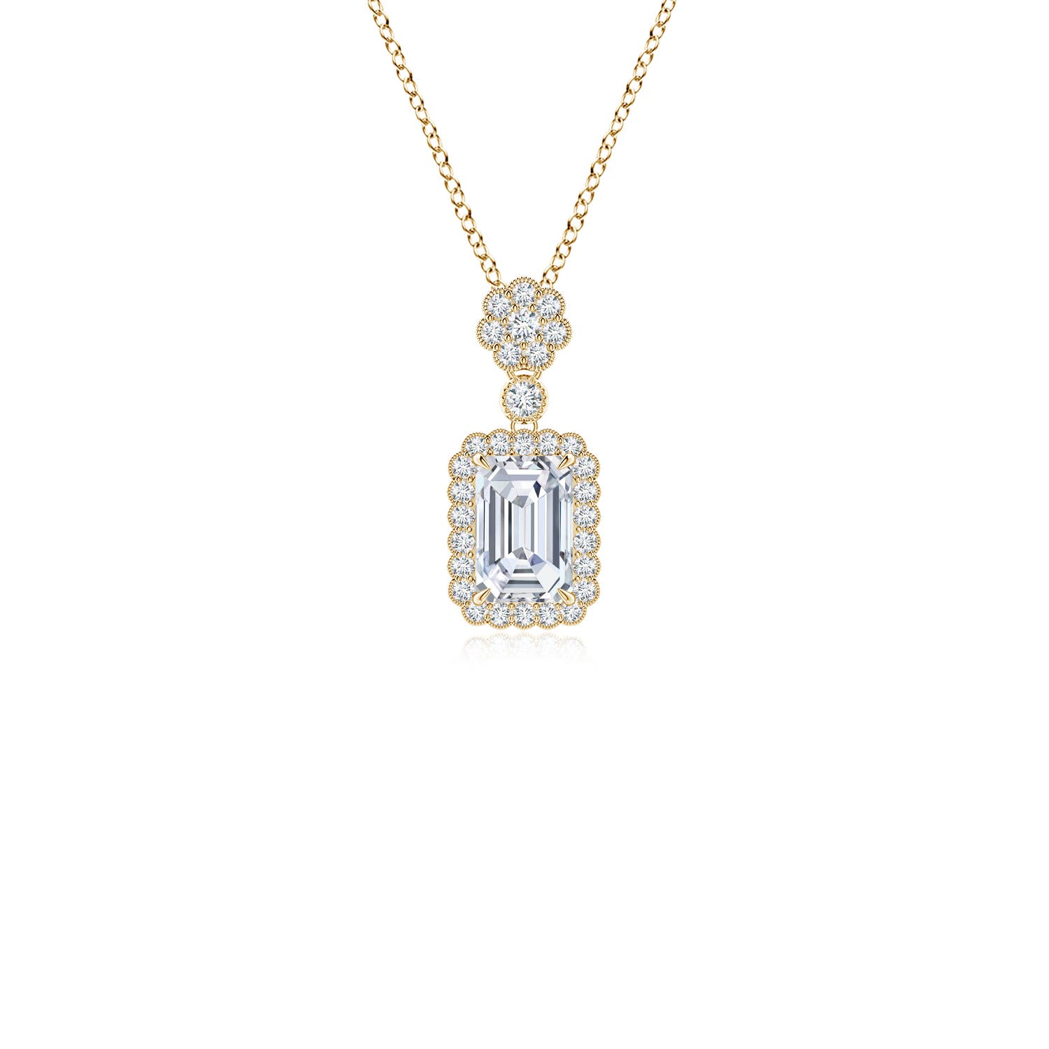 G, VS2 / 0.78 CT / 14 KT Yellow Gold