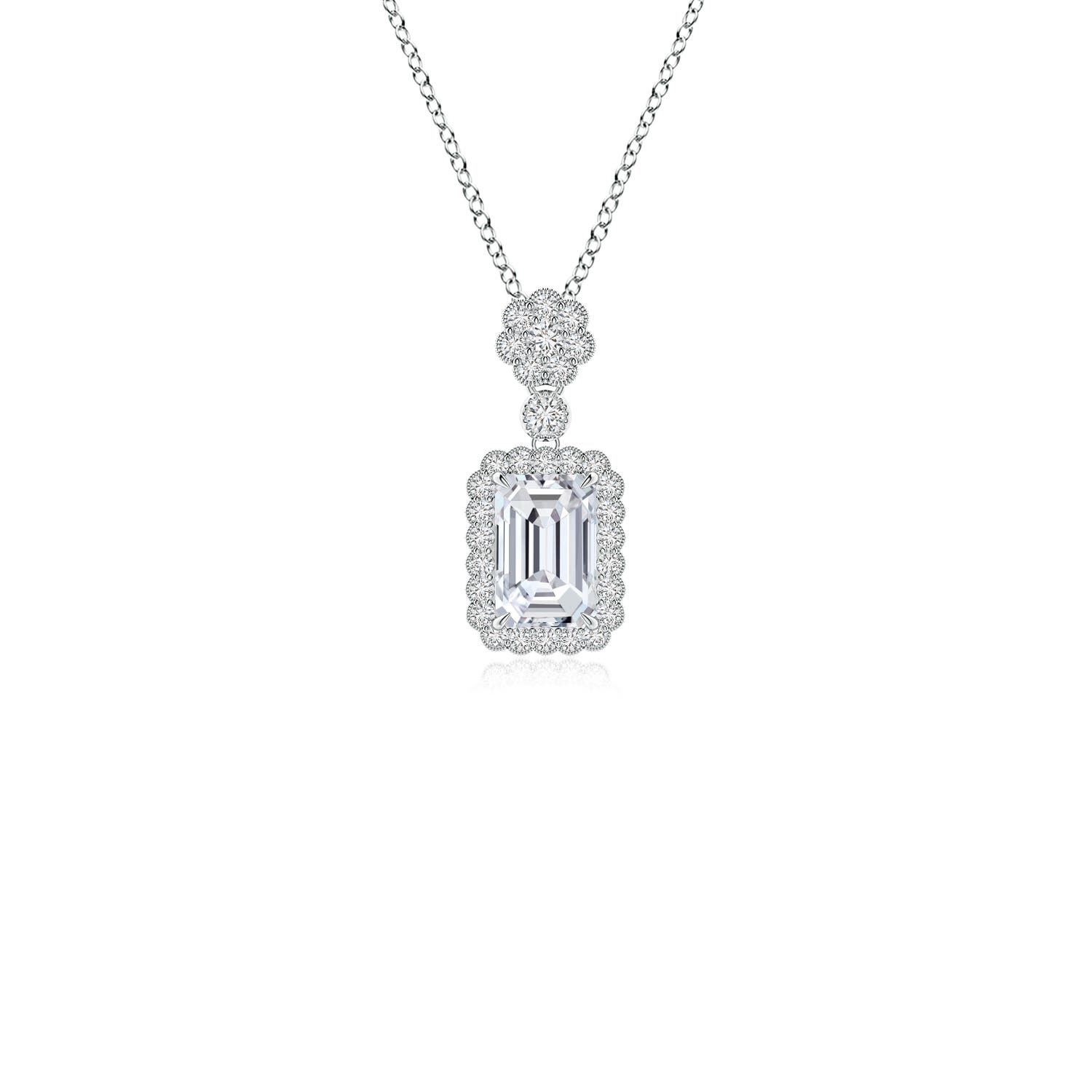 H, SI2 / 0.78 CT / 14 KT White Gold