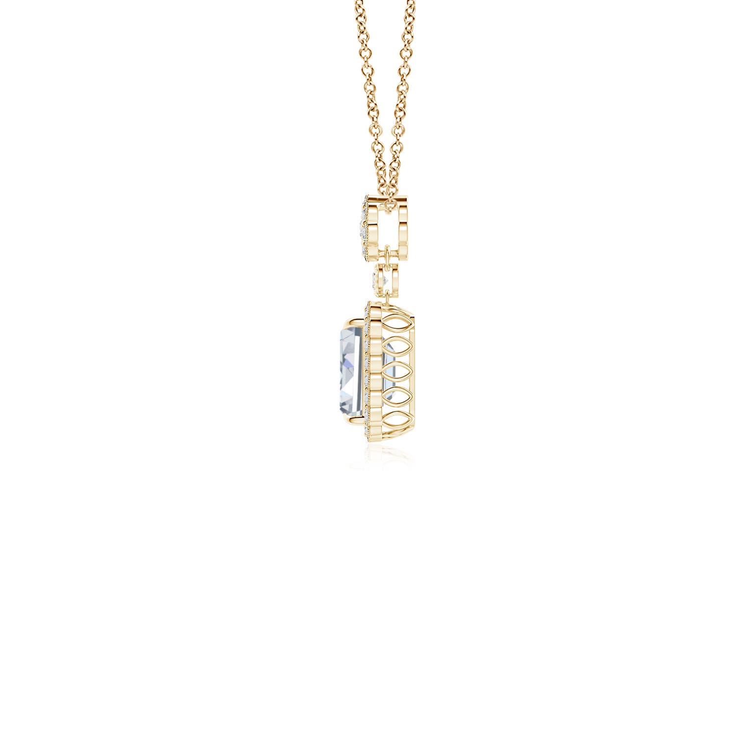 H, SI2 / 0.78 CT / 14 KT Yellow Gold