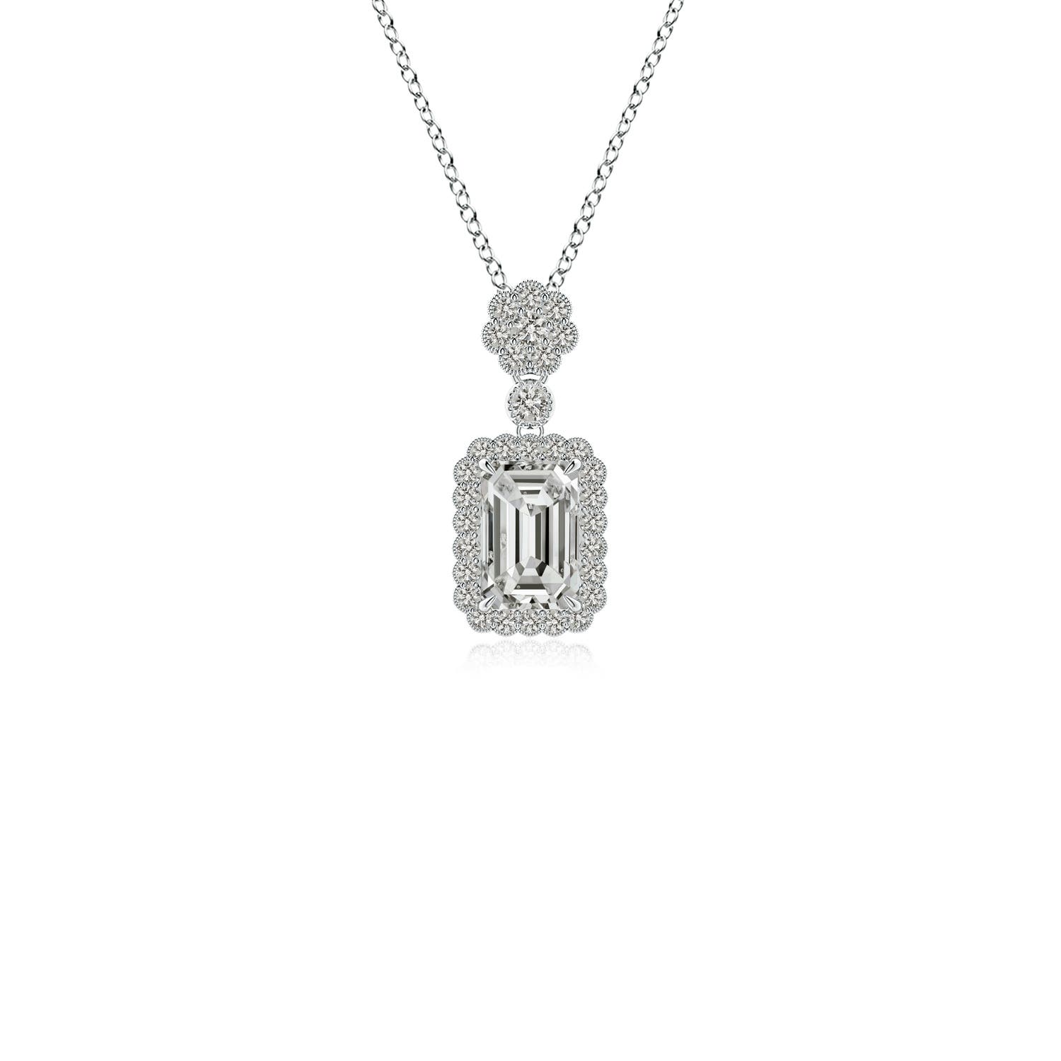 K, I3 / 0.78 CT / 14 KT White Gold