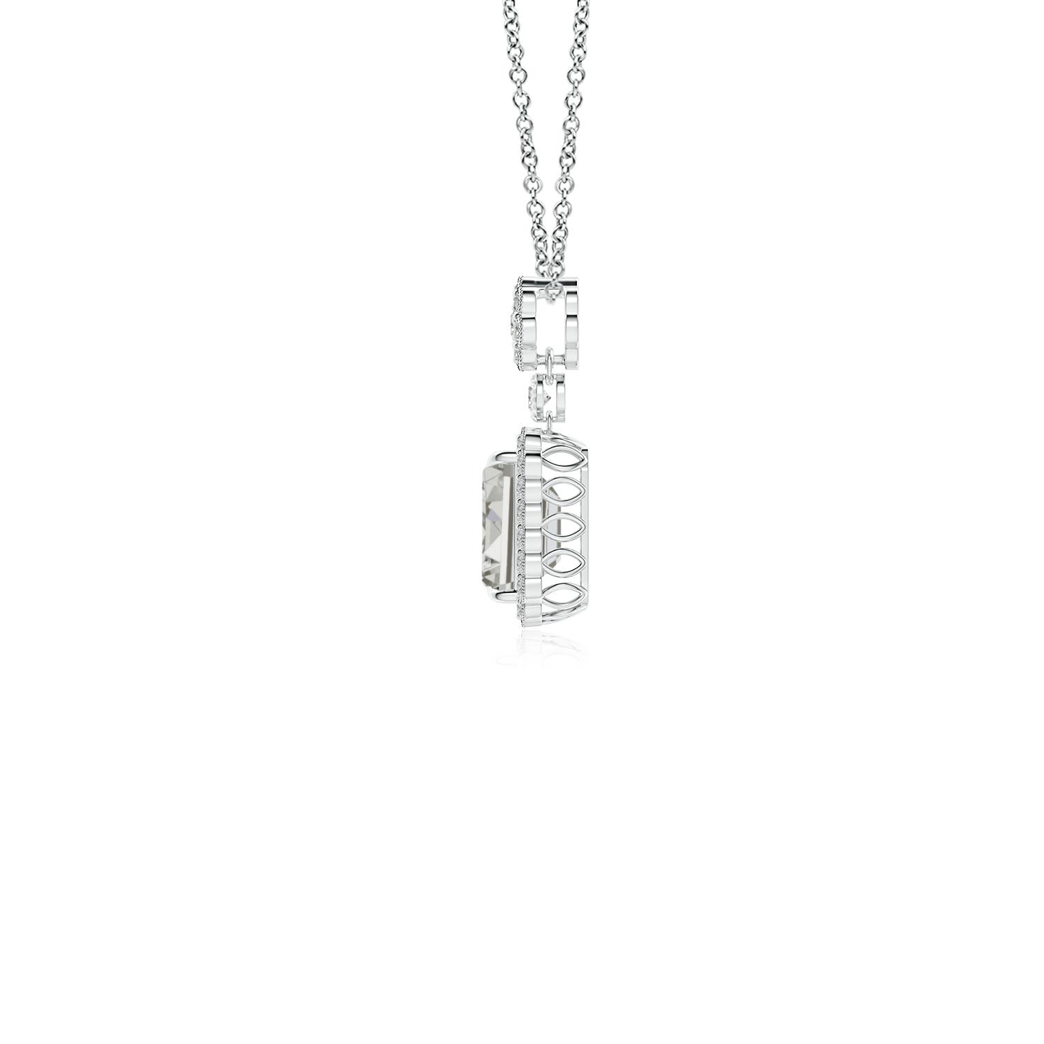 K, I3 / 0.78 CT / 14 KT White Gold