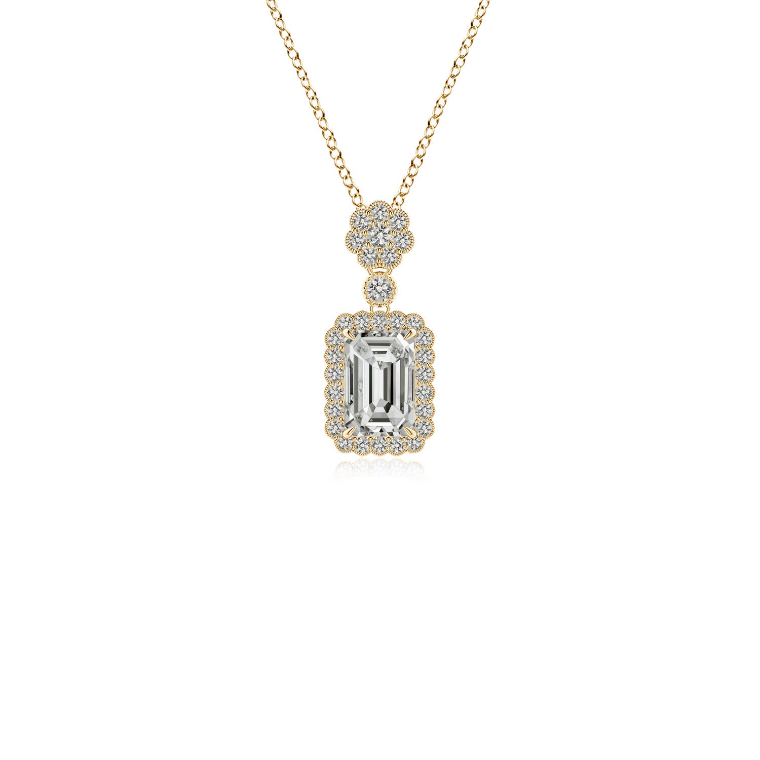 K, I3 / 0.78 CT / 14 KT Yellow Gold