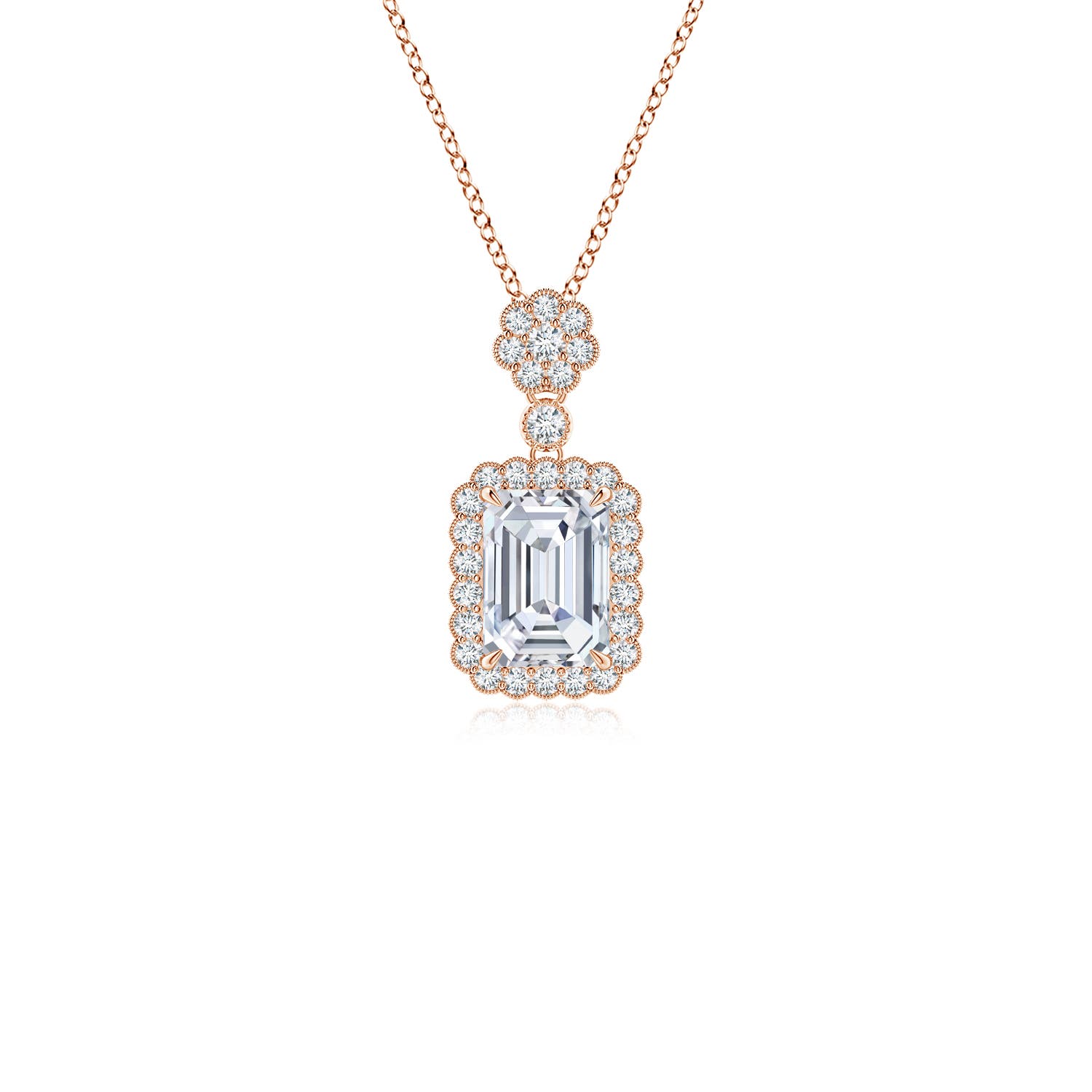 G, VS2 / 1.37 CT / 14 KT Rose Gold