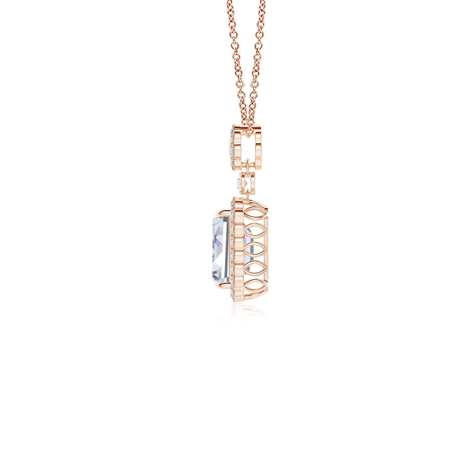 H, SI2 / 1.37 CT / 14 KT Rose Gold