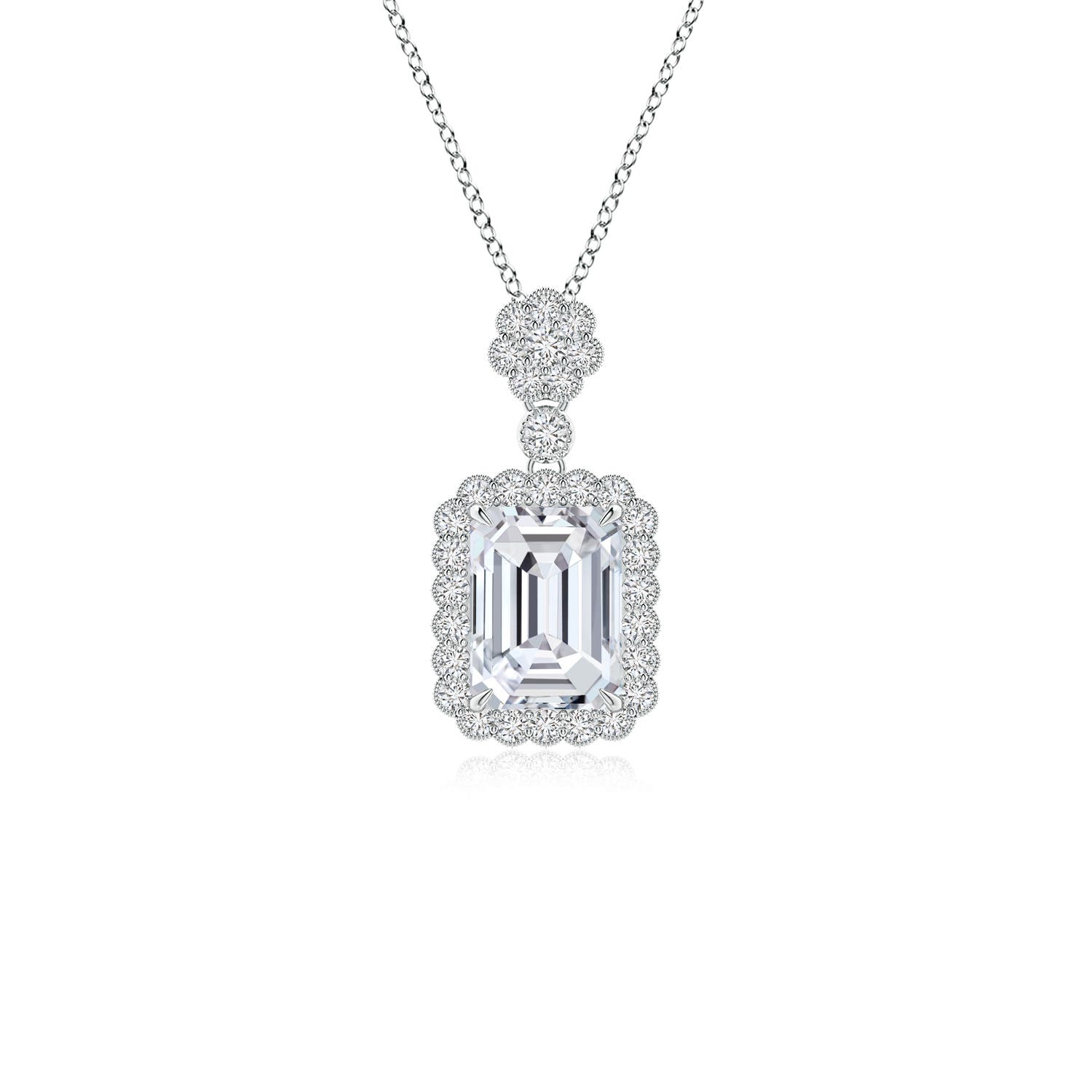 H, SI2 / 2.2 CT / 14 KT White Gold