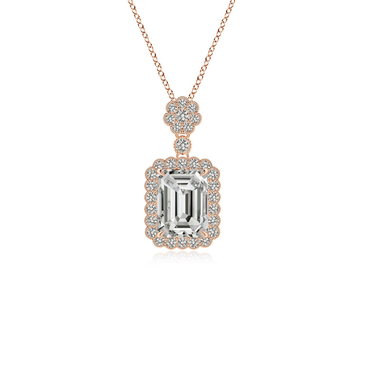 K, I3 / 2.2 CT / 14 KT Rose Gold