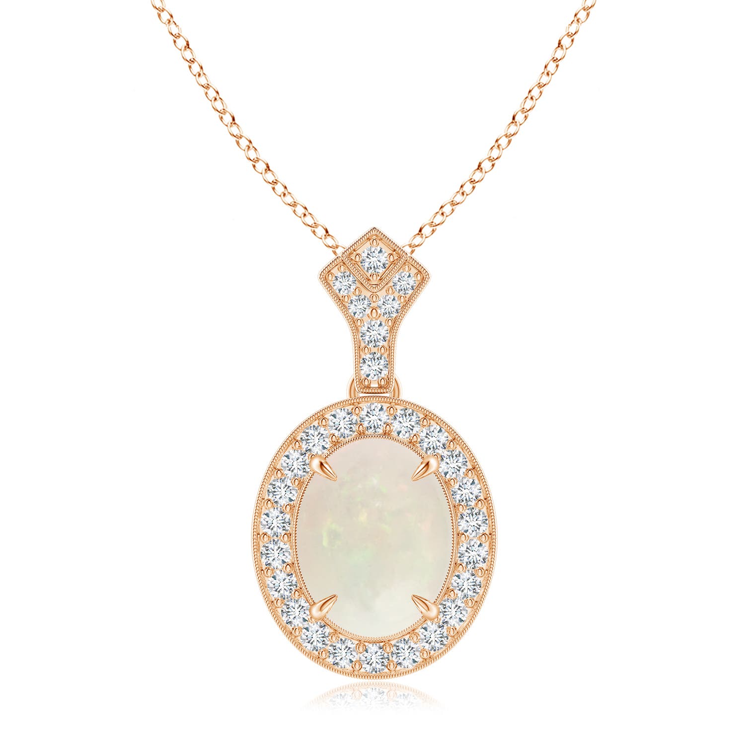 A - Opal / 1.83 CT / 14 KT Rose Gold