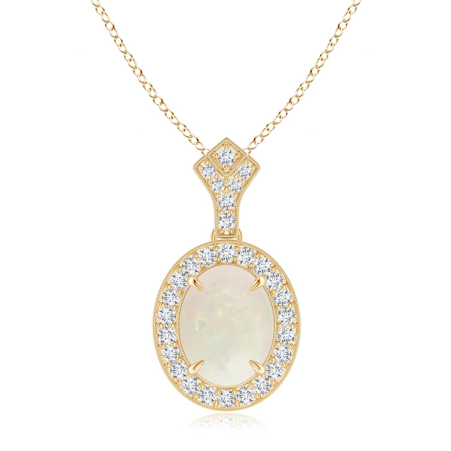 A - Opal / 1.83 CT / 14 KT Yellow Gold