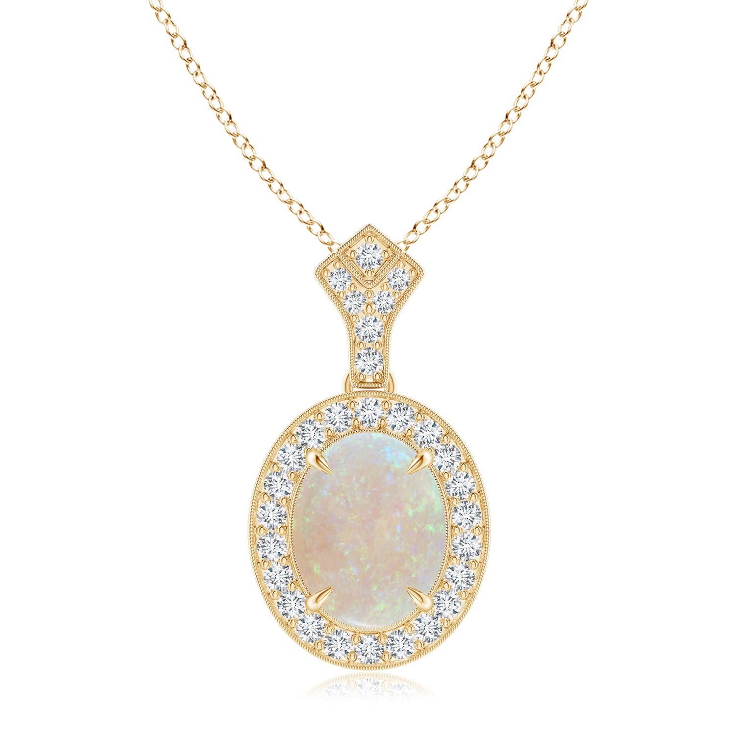 AA - Opal / 1.83 CT / 14 KT Yellow Gold