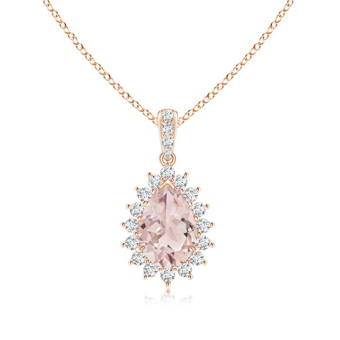 A - Morganite / 1.41 CT / 14 KT Rose Gold