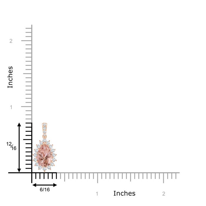 AAAA - Morganite / 1.41 CT / 14 KT Rose Gold