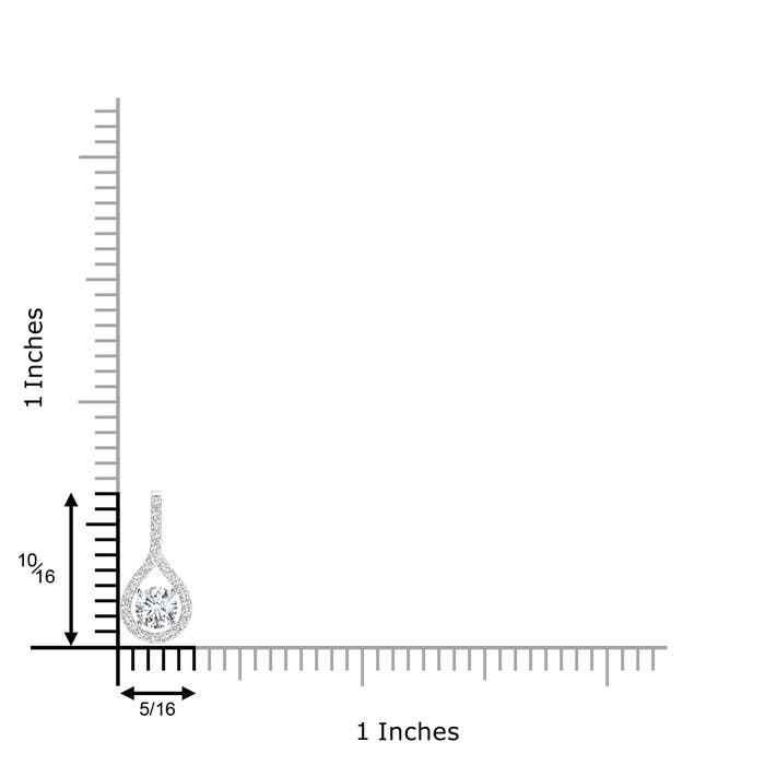 G, VS2 / 0.35 CT / 14 KT White Gold