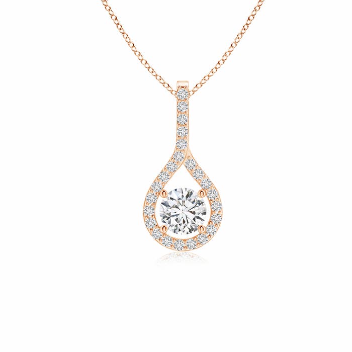 H, SI2 / 0.35 CT / 14 KT Rose Gold