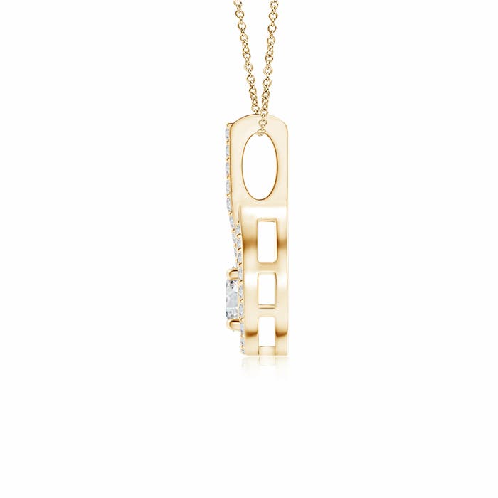 H, SI2 / 0.35 CT / 14 KT Yellow Gold