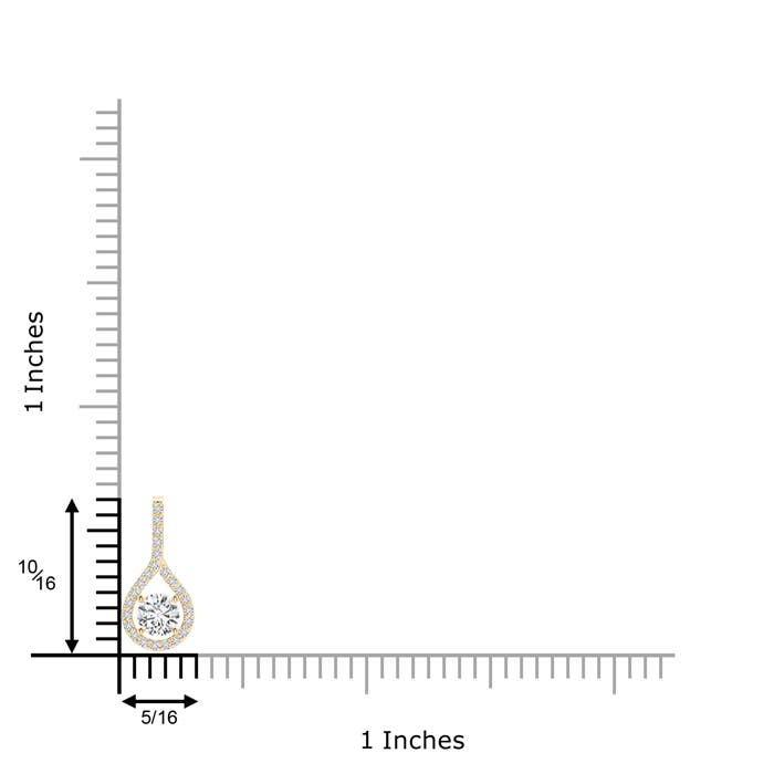 H, SI2 / 0.35 CT / 14 KT Yellow Gold