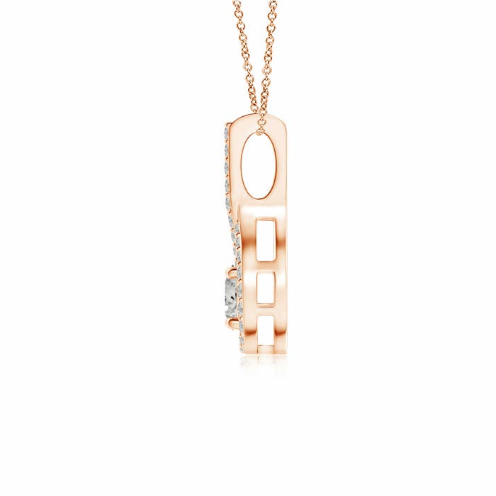 K, I3 / 0.35 CT / 14 KT Rose Gold