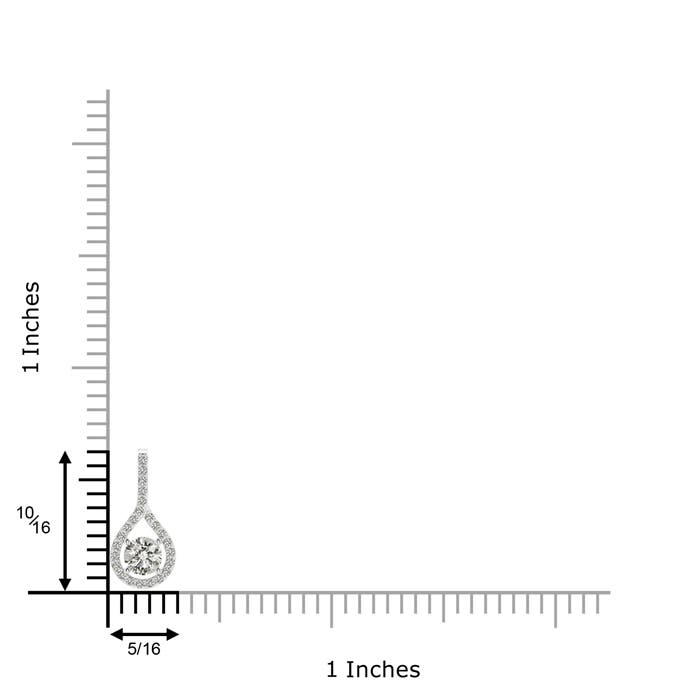 K, I3 / 0.35 CT / 14 KT White Gold