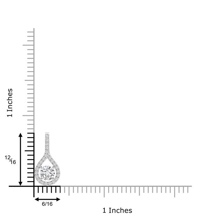 H, SI2 / 0.66 CT / 14 KT White Gold