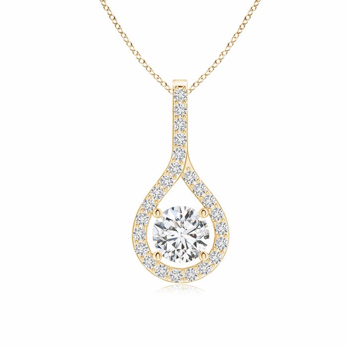 H, SI2 / 0.66 CT / 14 KT Yellow Gold