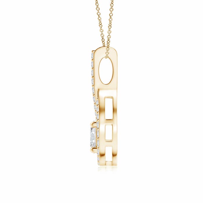 H, SI2 / 0.66 CT / 14 KT Yellow Gold