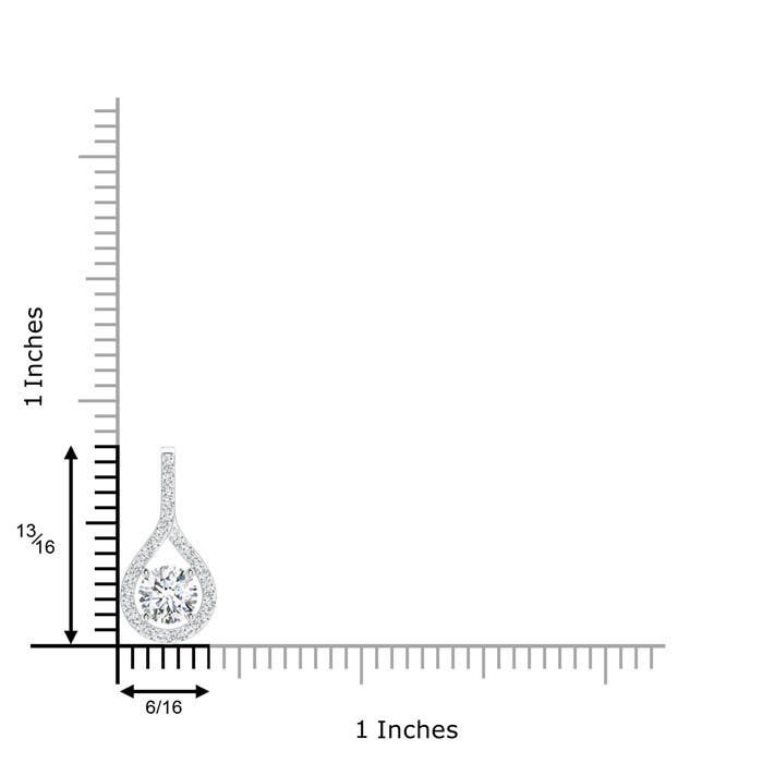 G, VS2 / 1.05 CT / 14 KT White Gold