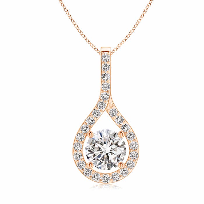 I-J, I1-I2 / 1.05 CT / 14 KT Rose Gold