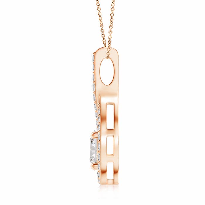 I-J, I1-I2 / 1.05 CT / 14 KT Rose Gold