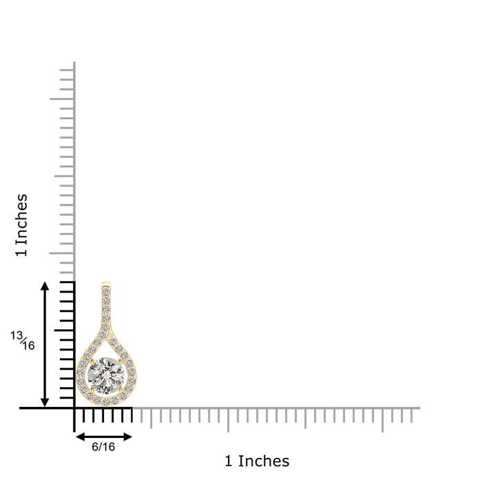 K, I3 / 1.05 CT / 14 KT Yellow Gold