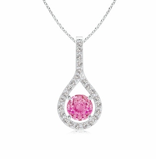 Round AA Pink Sapphire