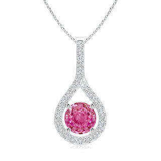 Round AAA Pink Sapphire