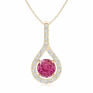 Round AAAA Pink Sapphire