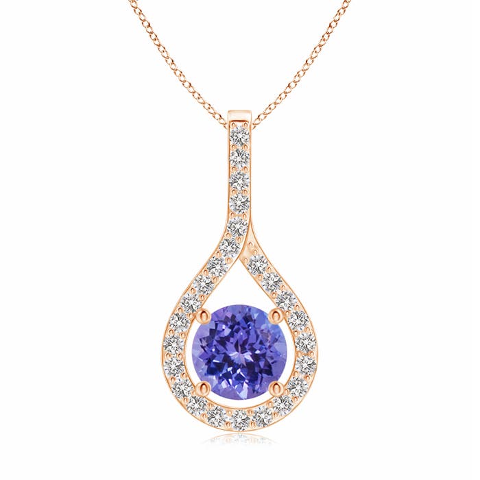 AA - Tanzanite / 1.15 CT / 14 KT Rose Gold