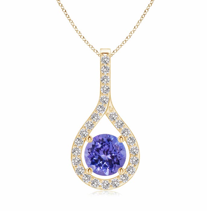 AA - Tanzanite / 1.15 CT / 14 KT Yellow Gold