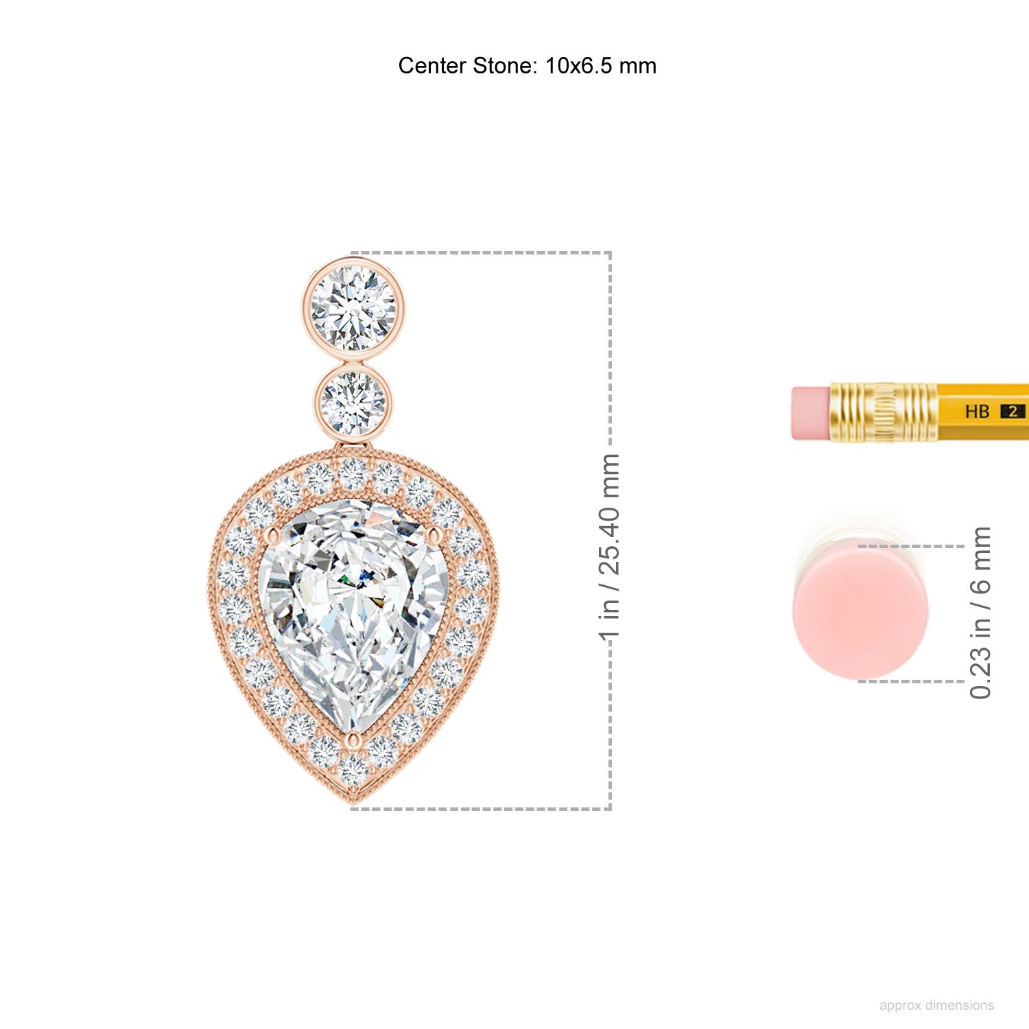 G, VS2 / 2.81 CT / 18 KT Rose Gold