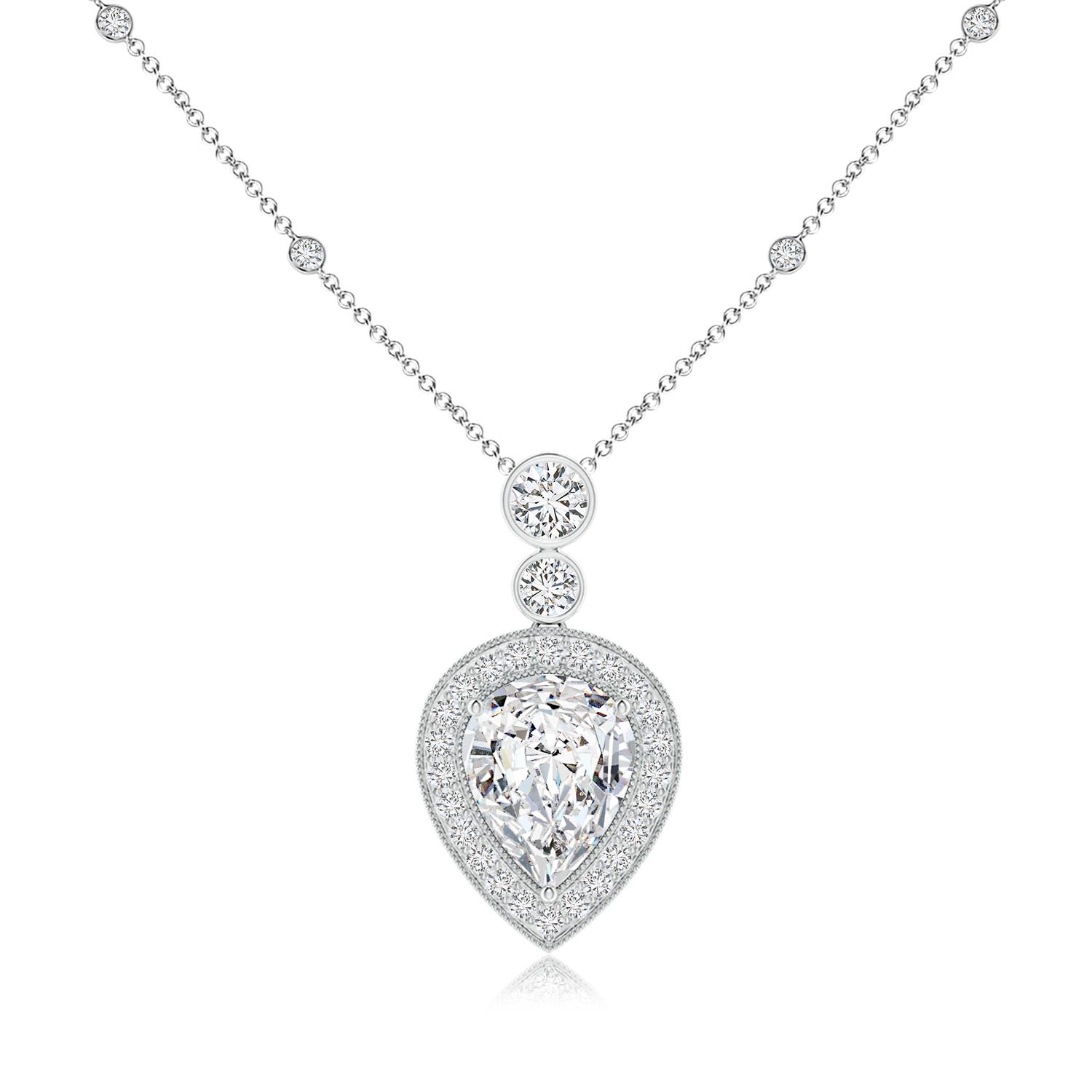 H, SI2 / 2.81 CT / 14 KT White Gold