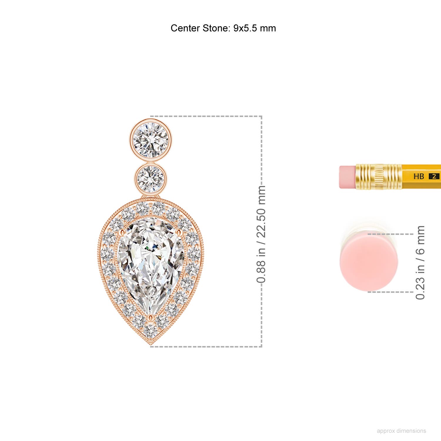 I-J, I1-I2 / 1.9 CT / 18 KT Rose Gold