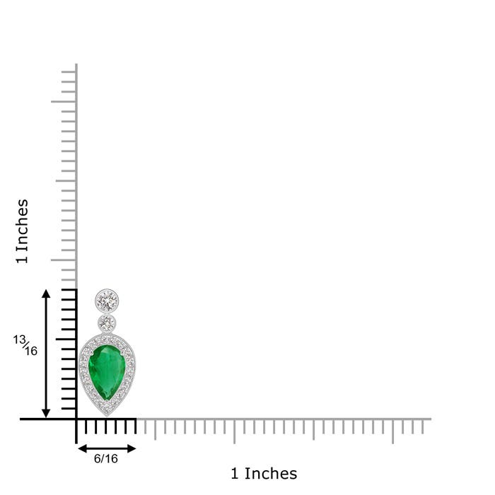 AA - Emerald / 1.36 CT / 14 KT White Gold