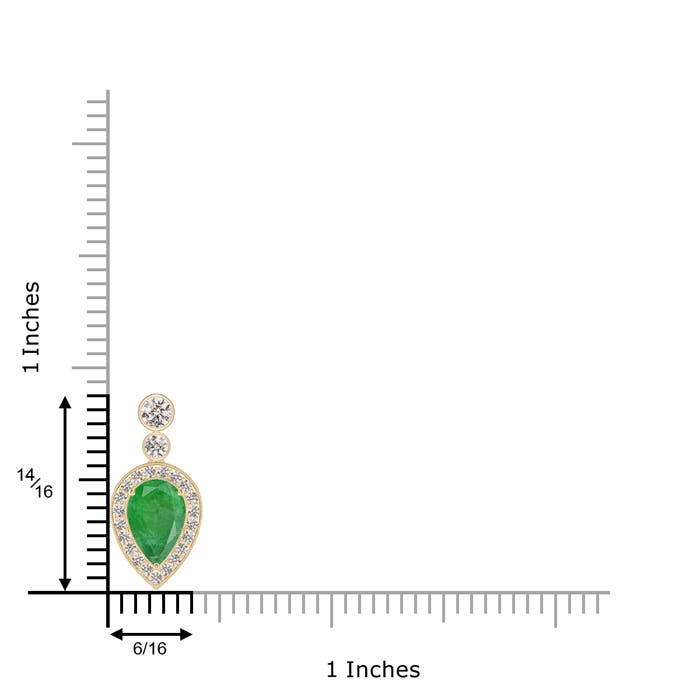 A - Emerald / 2.04 CT / 14 KT Yellow Gold