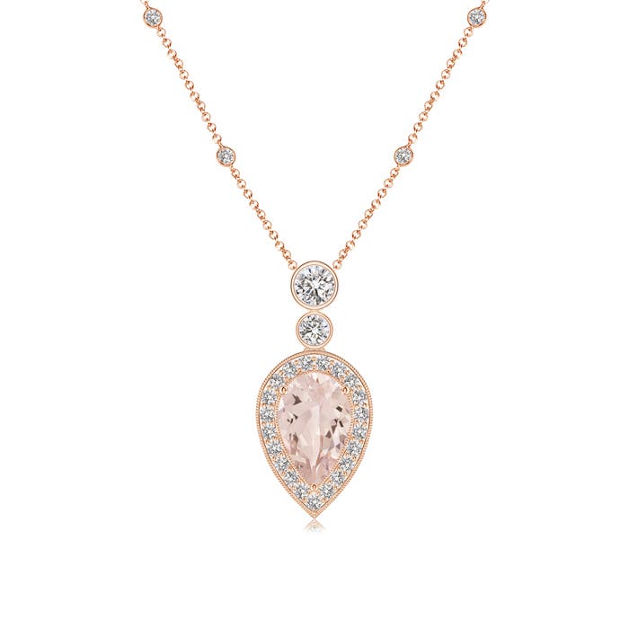 AA - Morganite / 1.58 CT / 14 KT Rose Gold