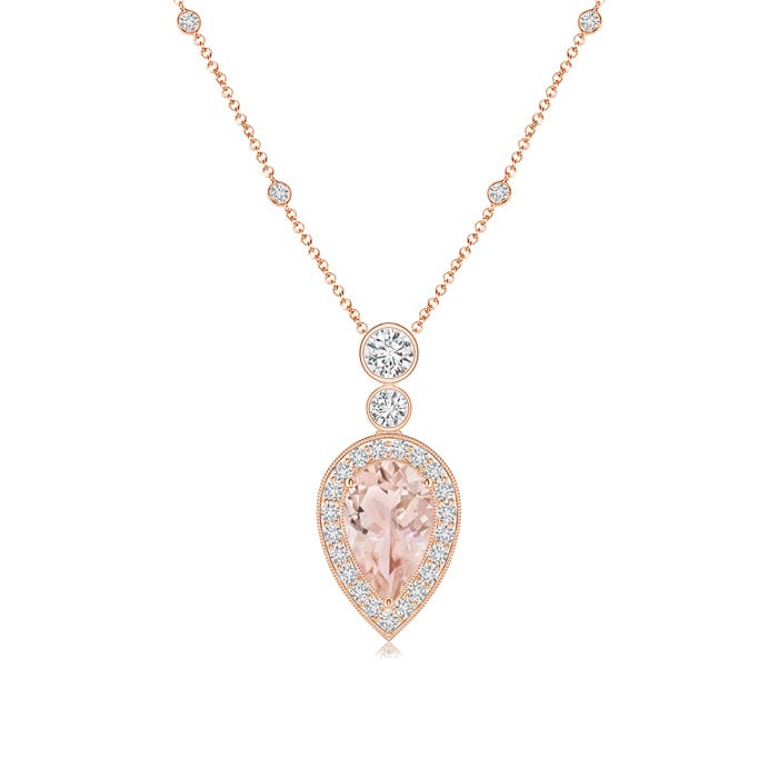 AAA - Morganite / 1.58 CT / 14 KT Rose Gold