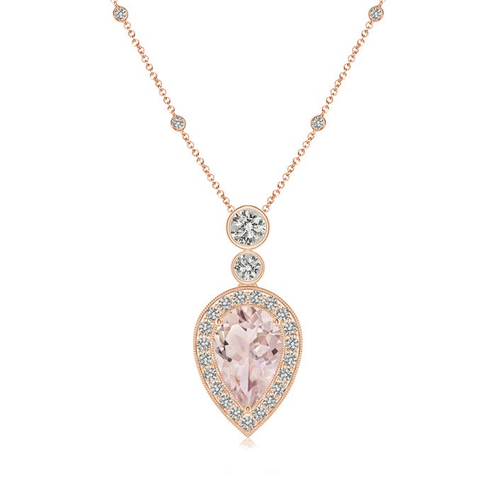 A - Morganite / 2.01 CT / 14 KT Rose Gold