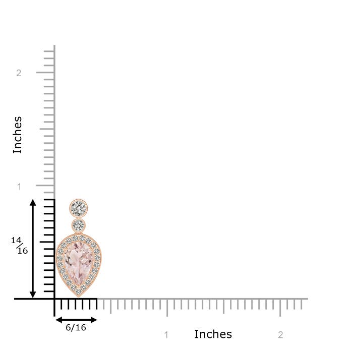 A - Morganite / 2.01 CT / 14 KT Rose Gold