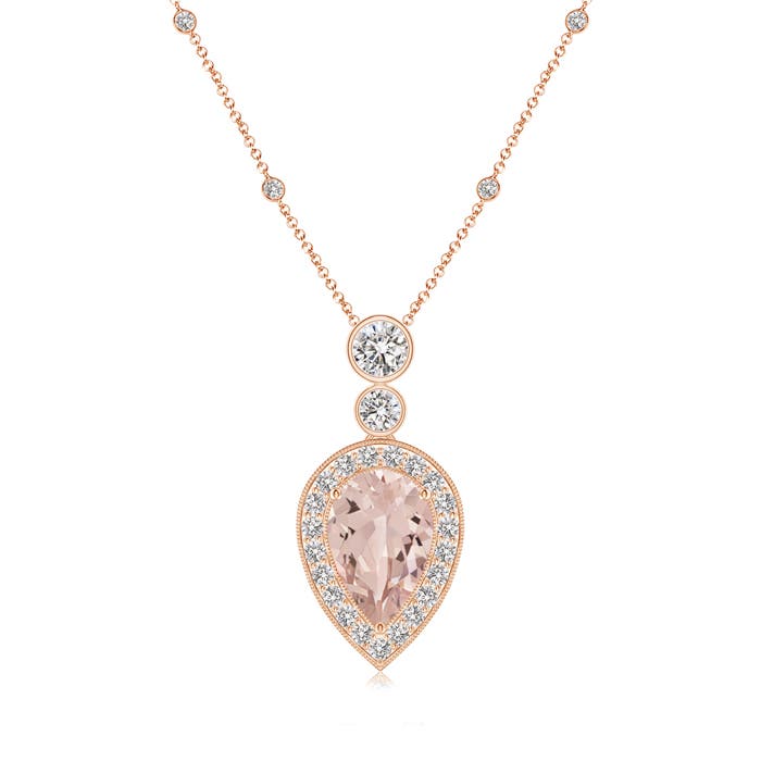 AA - Morganite / 2.01 CT / 14 KT Rose Gold