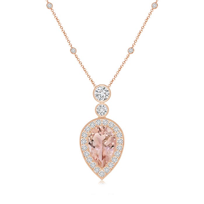 AAA - Morganite / 2.01 CT / 14 KT Rose Gold