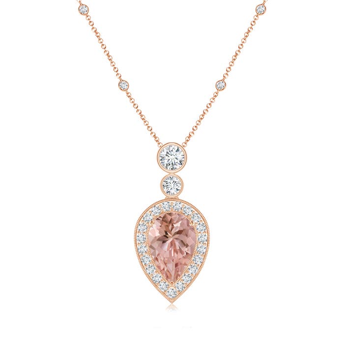 AAAA - Morganite / 2.01 CT / 14 KT Rose Gold